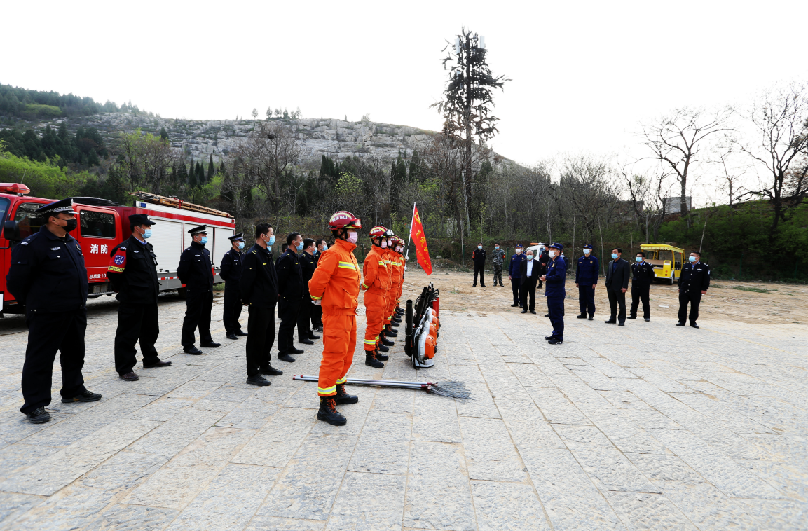 梁山景区多措并举, 扎实做好景区森林防火工作