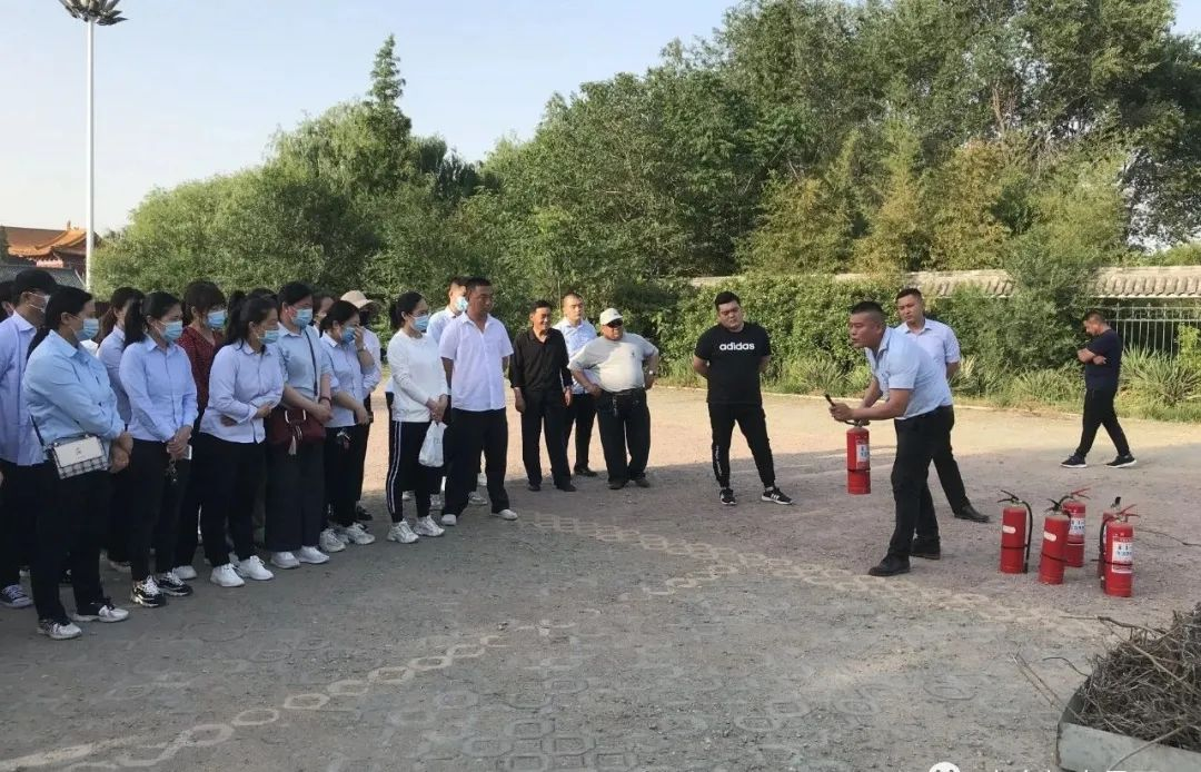 山东汶上宝相寺旅游发展有限公司 开展消防安全演练
