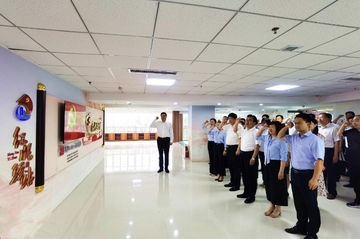 孔子文旅集团开展庆祝建党一百周年主题党日活动
